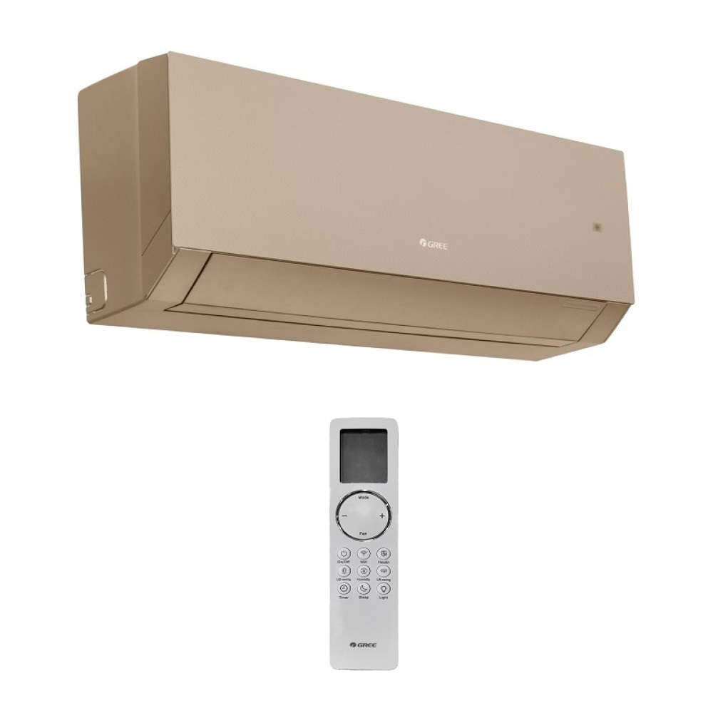 Внутрішній блок мультиспліт-системи GREE Clivia (Champagne) Inverter R32 GWH09AUCXB-K6DNA1A/I Внутрішній блок мультиспліт-системи GREE Clivia (Champagne) Inverter R32 GWH09AUCXB-K6DNA1A/I