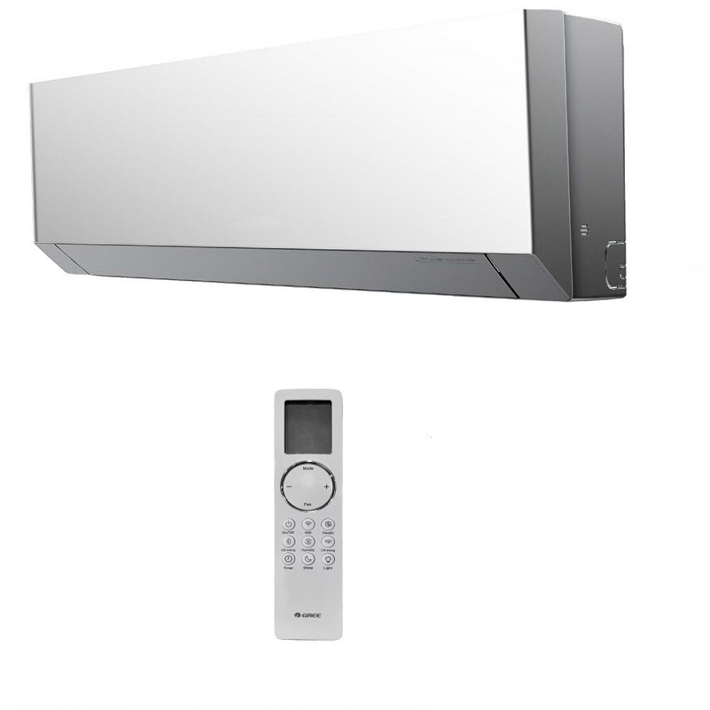 Внутрішній блок мультиспліт-системи GREE Clivia (Silver) Inverter R32 GWH09AUCXB-K6DNA1A/I Внутрішній блок мультиспліт-системи GREE Clivia (Silver) Inverter R32 GWH09AUCXB-K6DNA1A/I